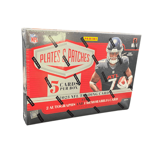 2023 Panini Plates and Patches Football Hobby Box