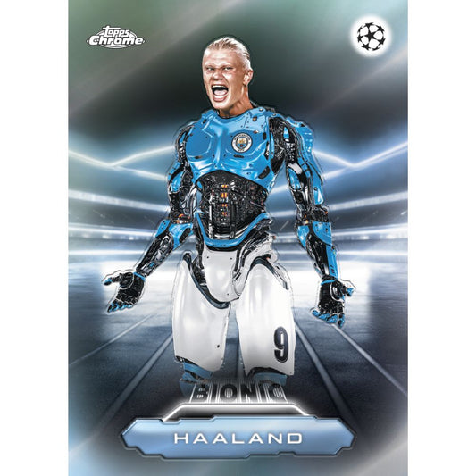 2025/26 Topps Chrome UEFA Club Competitions Soccer Jumbo Box