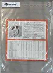 1964 Auravision Records #10 Mickey Mantle New York Yankees 33 1/3 RPM 7 Inch Flexi Baseball Card (BGS 8 NM-MT 0011323497)