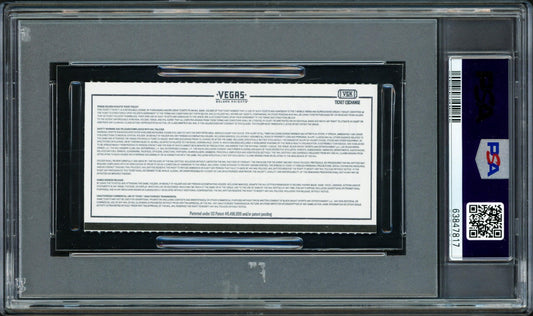 Ryan Donato Autographed Seattle Kraken Inaugural First Game Ticket PSA 8 Auto Grade Gem Mint 10 "1st Kraken Goal 10/12/21" PSA/DNA #63847817