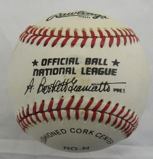 Ricky Jordan Signed Auto Rawlings Baseball B160 III