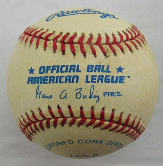 Hector Lopez Signed Auto Rawlings Baseball B161