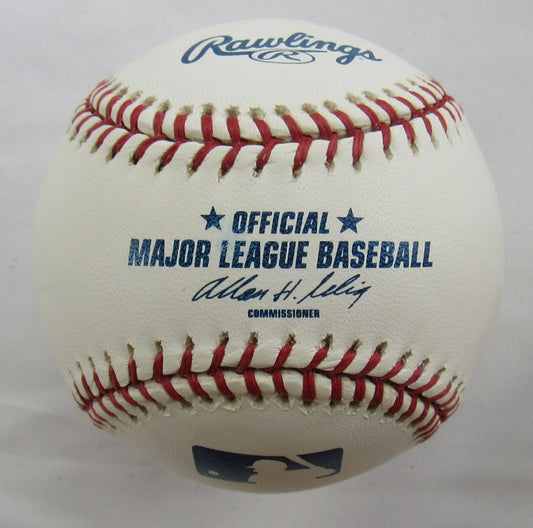 Jeff Burroughs Signed Auto Rawlings Baseball B162