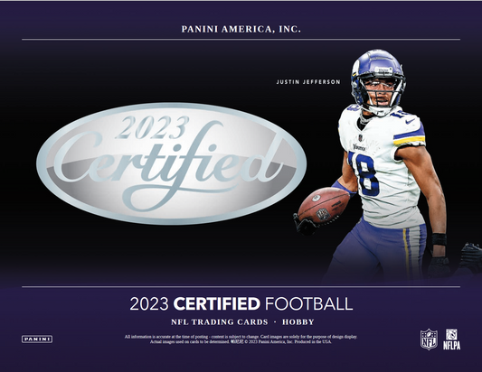 2023 Panini Certified Football Hobby 16 Box Case