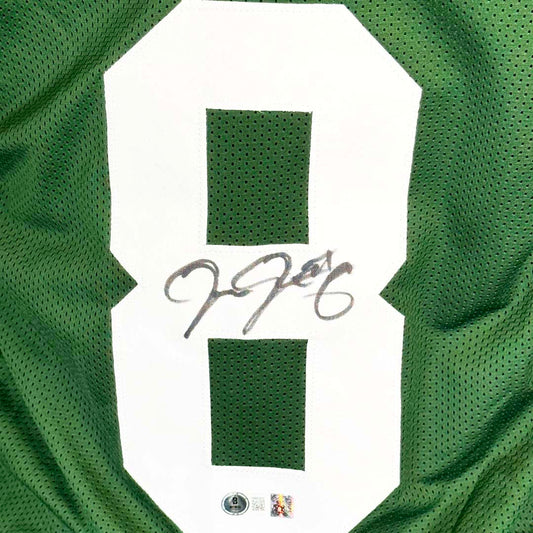 Josh Jacobs Signed Green Bay Green Game Style Football Jersey (JSA)