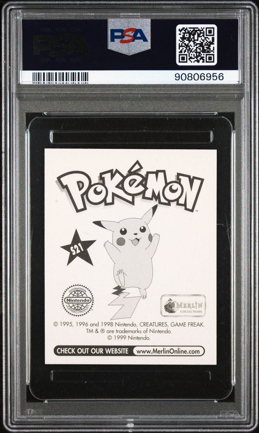 PSA (MINT 9) Eevee - Prism #S21 - Merlin Pokémon (#90806956)