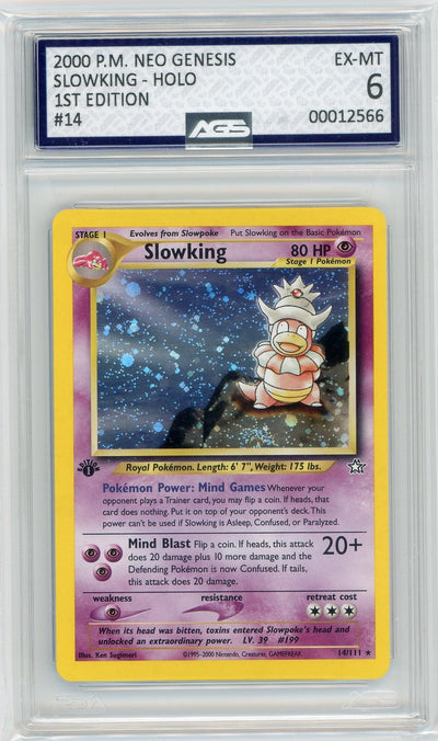 AGS (EX-MT 6) Slowking #14 - Neo Genesis (#00012566)