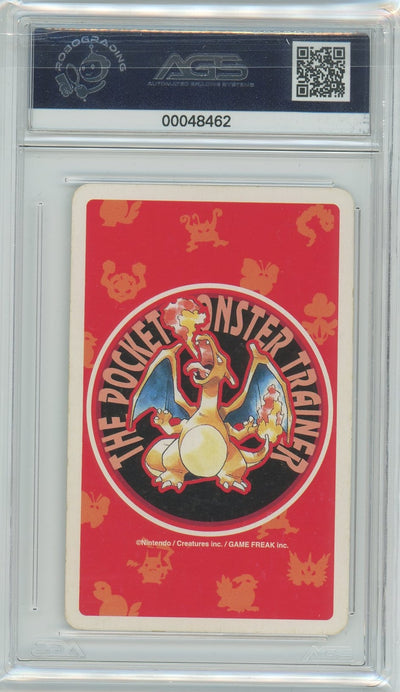 AGS (EX-MT+ 6.5) Mewtwo #150 - Red Charizard Poker Deck (#00048462)