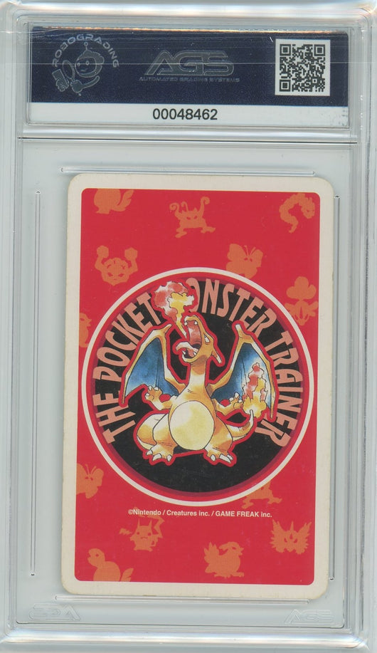 AGS (EX-MT+ 6.5) Mewtwo #150 - Red Charizard Poker Deck (#00048462)