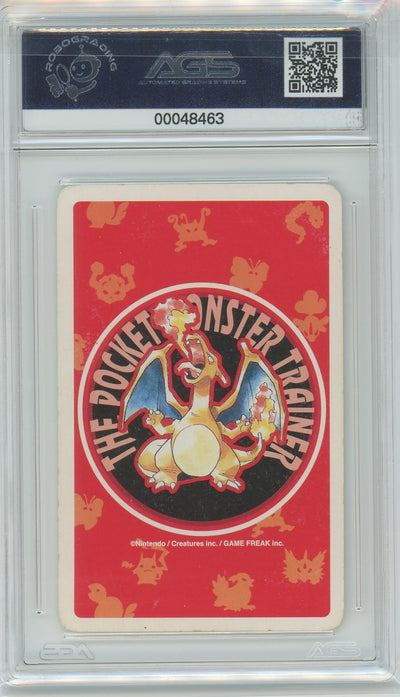 AGS (EX-MT 6) Bulbasaur #001 - Red Charizard Poker Deck (#00048463)