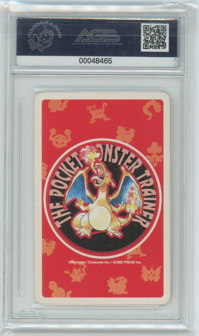 AGS (NM 7) Charmander #004 - Red Charizard Poker Deck (#00048465)