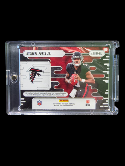 2024 Panini Absolute Football Michael Penix Jr. #RPMA-MPJ Patch 53/99 RC