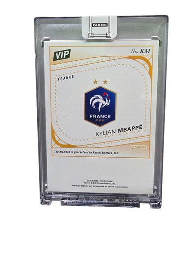 2025 Panini VIP Kylian Mbappé #KM case hit 1/1