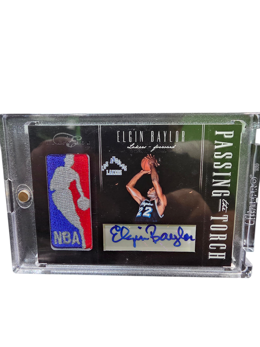 2011 Panini Passing the Torch Elgin Baylor Kobe Bryant 26/99 Patch