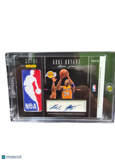 2011 Panini Passing the Torch Elgin Baylor Kobe Bryant 26/99 Patch