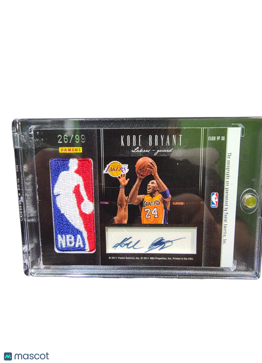 2011 Panini Passing the Torch Elgin Baylor Kobe Bryant 26/99 Patch