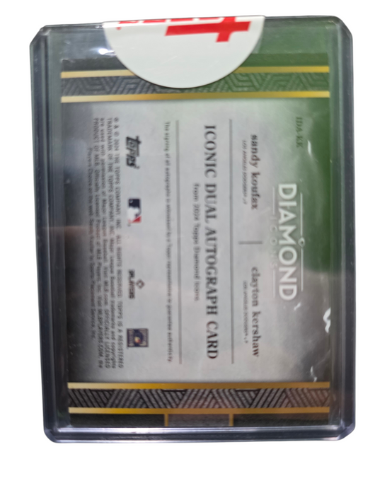 2022 Topps Diamond Icons Sandy Koufax Clayton Kershaw /5