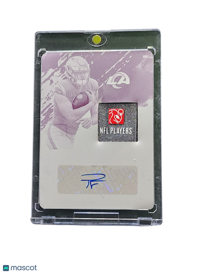 2025 Panini Terrance Ferguson #RKP-TFN Magenta Printing Plate Memorabilia