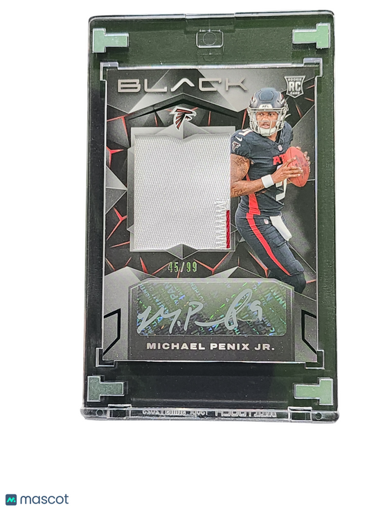 2024 Panini Black Michael Penix Jr. #201 45/99 Patch RC Memorabilia