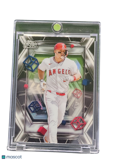 2025 Topps Chrome Black Mike Trout #DOD-20