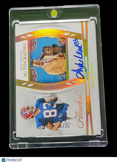 2025 Panini Flawless Football Andre Reed #HOF-ARD Hall of Fame Autographs 4/25