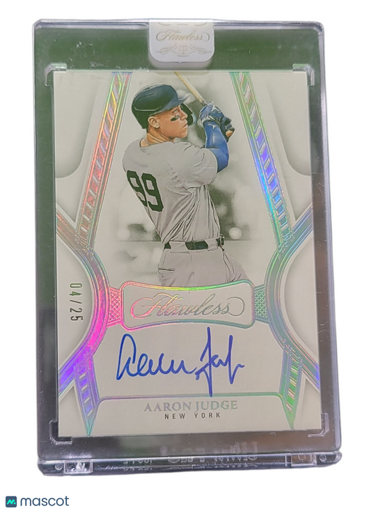 2025 Panini Flawless Aaron Judge #FA-AJ 04/25