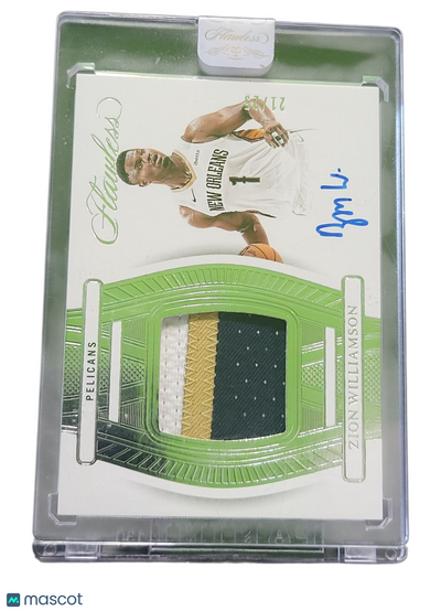 2024 Panini Flawless Zion Williamson #EPA-ZWN Patch Memorabilia