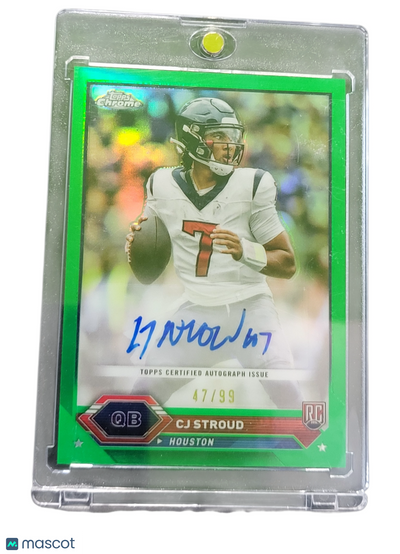 2024 Topps Composite Topps Chrome Auto Variation C.J. Stroud #TCA-CS Green /99