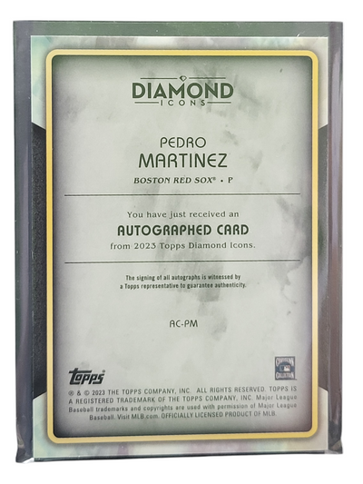 2023 Topps Diamond Icons Pedro Martinez #AC-PM 07/10