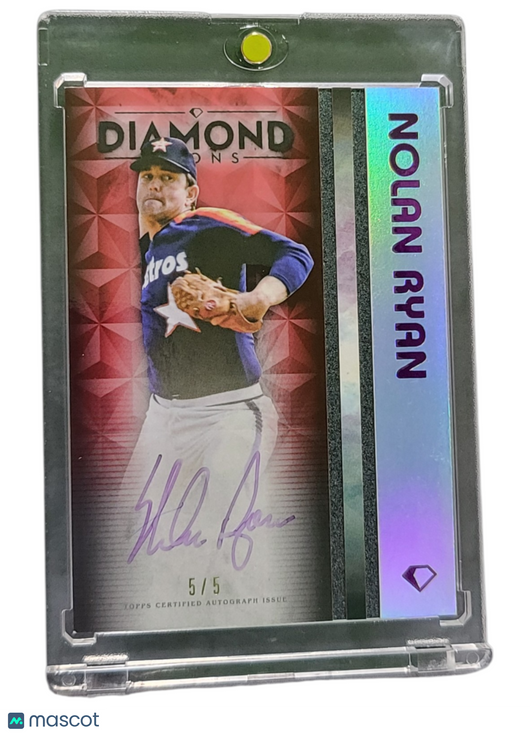 2023 Topps Diamond Icons Nolan Ryan #WPA-NR White Polychromatink 5 / 5