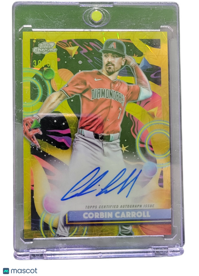 2025 Topps Cosmic Chrome Corbin Carroll #CCA-CCA Yellow RayWave /