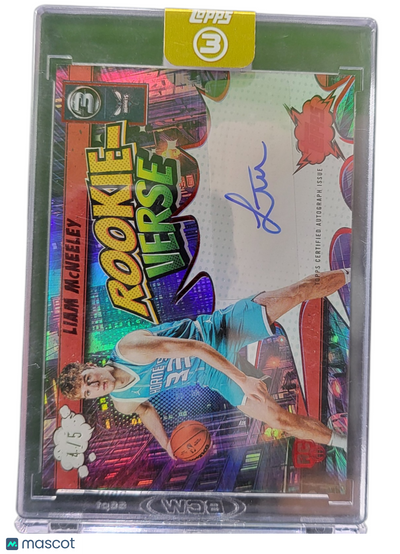 2026 Topps 3 Rookie-Verse Liam McNeeley #RV-LM