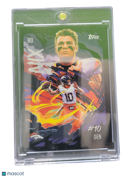 2025 Topps Chrome UV Out of This World Bo Nix #UV-9