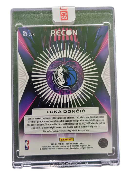 2024 Panini Recon Glorified Luka Dončić #GS-LUK 11/25