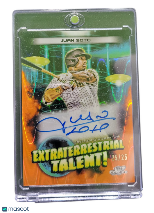 2023 Topps Cosmic Extraterrestrial Auto Variation Juan Soto #ETA-JS Orange  /25