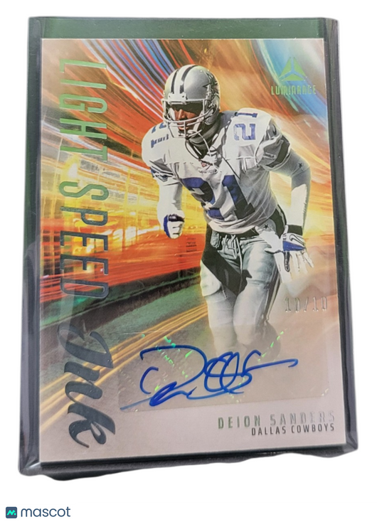 2023 Panini Luminance Lightspeed Ink Deion Sanders #LSI-DS 10/10