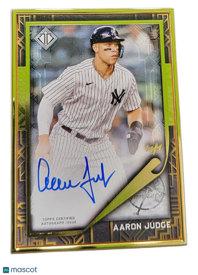 2022 Topps Transcendent Collection Aaron Judge #GDA-AJ3 Gold Deco