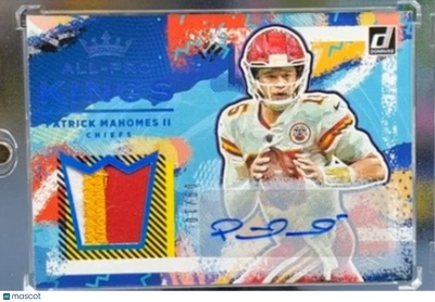 2021 Donruss All-Pro Kings Patrick Mahomes II Patch Memorabilia /10
