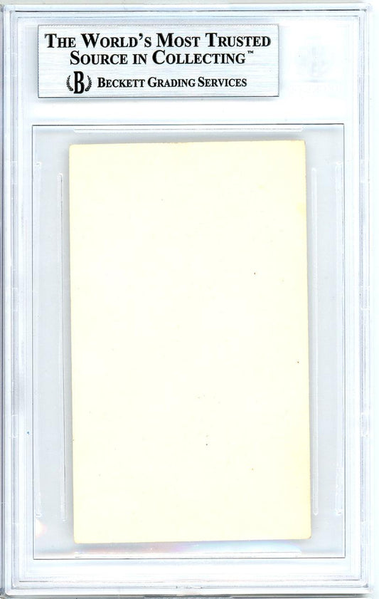 Carl Hubbell Autographed 2x3.5 Blank Business Card New York Giants Vintage Playing Days Signature Beckett BAS #10541074