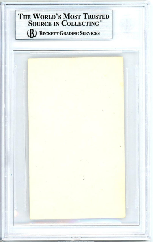 Carl Hubbell Autographed 2x3.5 Blank Business Card New York Giants Vintage Playing Days Signature Beckett BAS #10541074