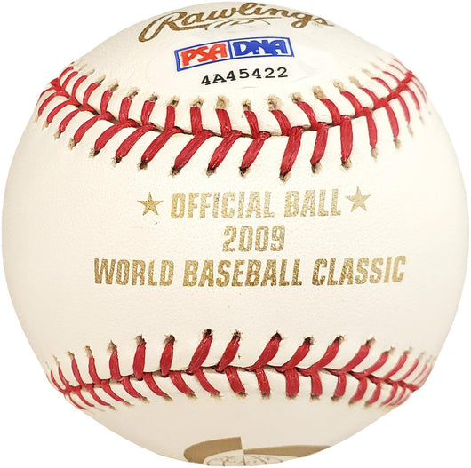 Munenori Kawasaki Autographed Official 2009 WBC Baseball Toronto Blue Jays PSA/DNA Stock #22961