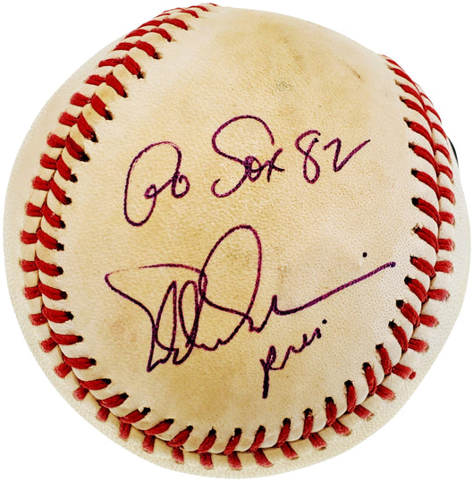 Eddie Einhorn Autographed Official MacPhail AL Baseball Chicago White Sox Owner "Go Sox 82" Beckett BAS #BB46472