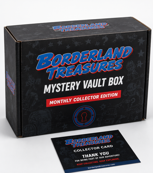 Borderland Treasures Signature Display Case – Premium Collector Series