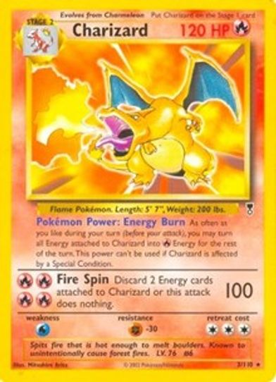 Charizard (WotC Legendary Collection) (3/203) [Deck Exclusives]