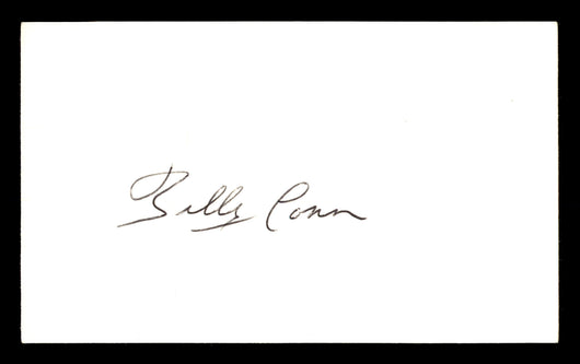 Billy Conn Autographed 3x5 Index Card Boxer SKU #179741