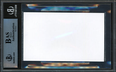 Ken Griffey Jr. Autographed 3x5 Index Card Seattle Mariners Beckett BAS Stock #200227