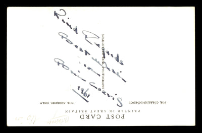 Brian Curvis Autographed 3.5x5.5 Postcard SKU #179749