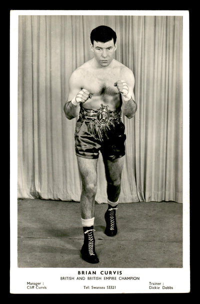 Brian Curvis Autographed 3.5x5.5 Postcard SKU #179749