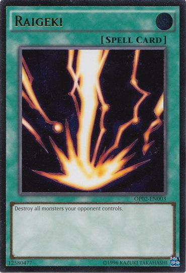 Raigeki (OP02-EN003) [OTS Tournament Pack 2]