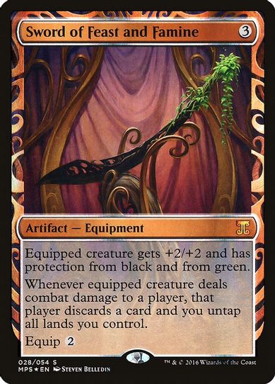 Sword of Feast and Famine (28) [Masterpiece Series: Kaladesh Inventions]